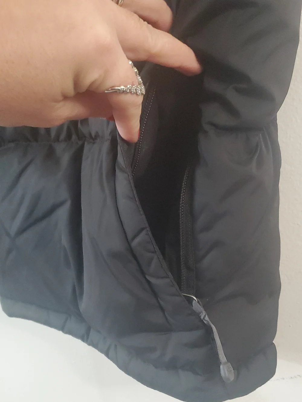 The North Face Mens Black 550 Goose Down Puffer Down Vest Size XL Preppy Outdoor